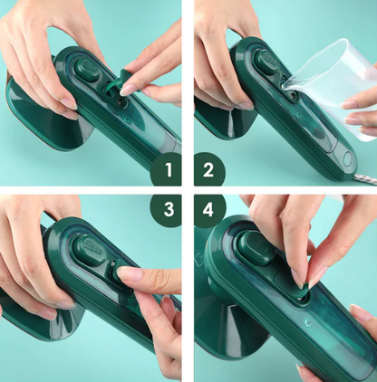 Mini plancha de vapor